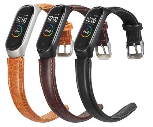 רצועת עור של Xiaomi Mi Band 4
