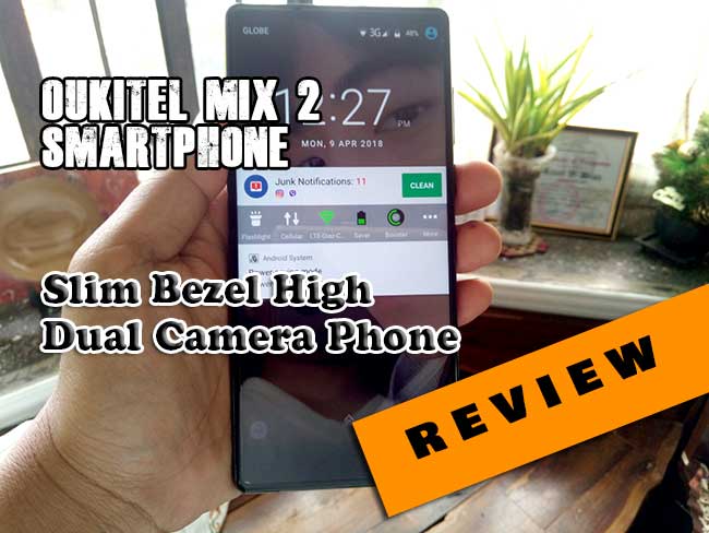 סקירה חכמה של Oukitel Mix 2