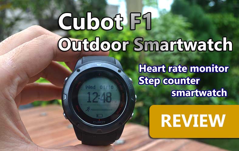 סקירה שעון חכם Cubot F1 - השעון החכם החכם הדרוש לך