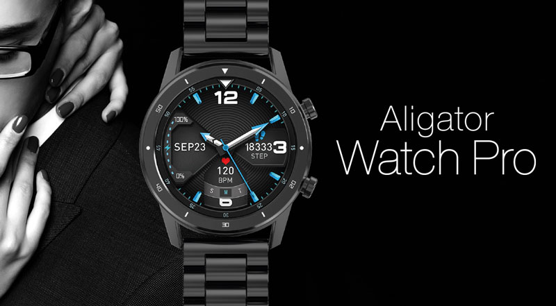 Aligator Watch Pro - שעון חכם אלגנטי וקלאסי