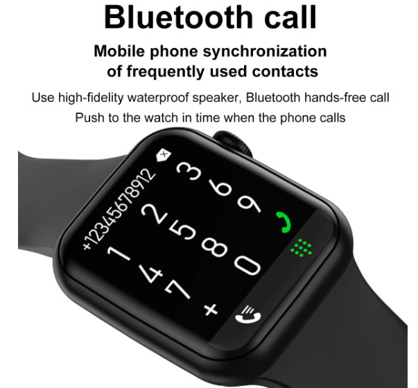 DT100- שעון חכם- שיחות Bluetooth