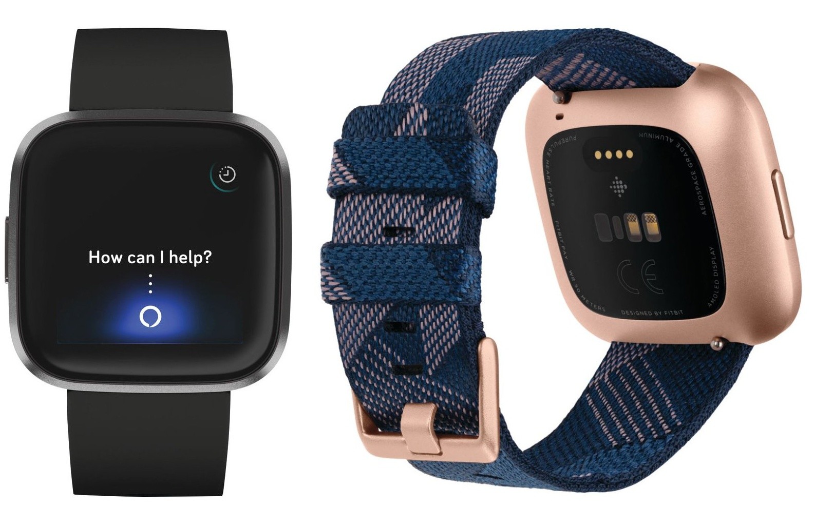 Fitbit Versa 2 מגיע עם תמיכת Alexa