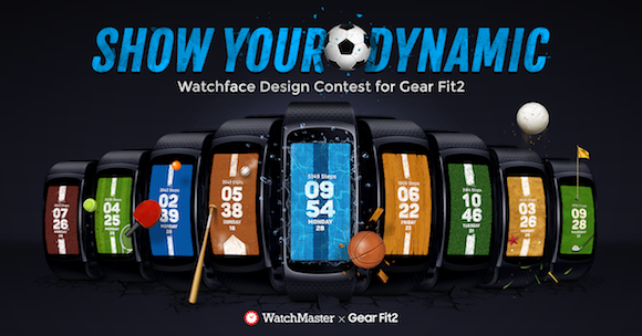 הצטרף לתחרות עיצוב הפנים של Watch Watch עבור Gear Fit 2 של WatchMaster