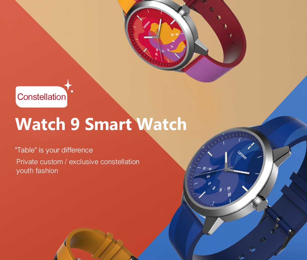 Lenovo Watch 9 Constellation & Watch X Sports אופנתי וצבעוני