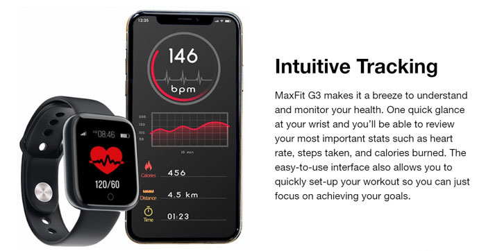 שעון חכם MaxFit G3 - בואו נבדוק את זה !!