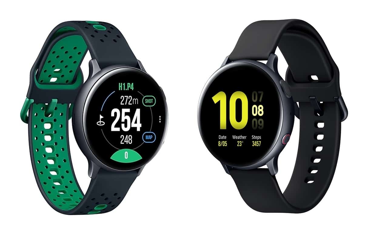 מהדורת הגולף של Samsung Galaxy Watch Active 2