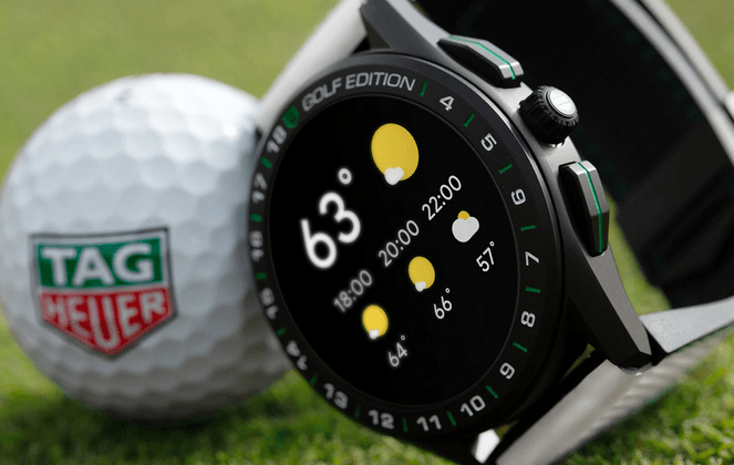 TAG HEUER שעון חכם גולף מחובר - סקירת תכונות