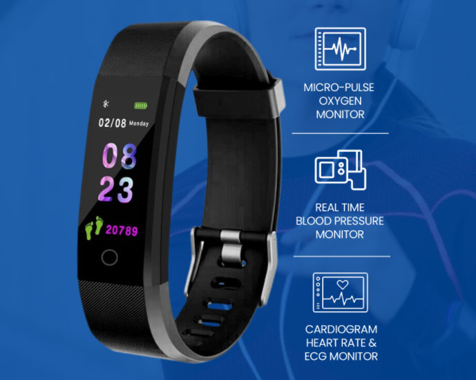TimeTread - גשש כושר עם תכונות SmartWatch