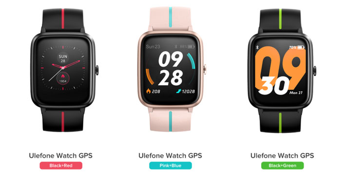 צבעי Ulefone-Watch