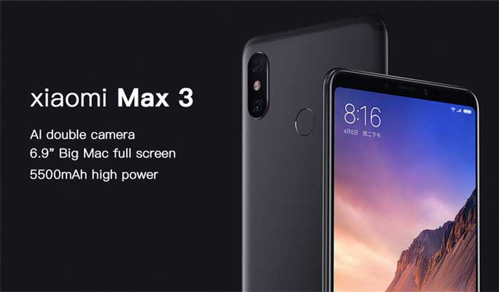 Xiaomi Mi Max 3 64 GB - קוד קופון
