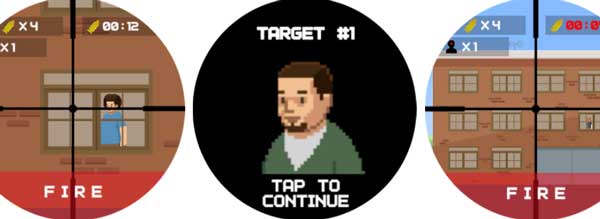 אפליקציית משחק Snipe n Watch