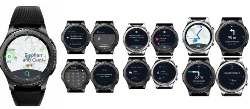 הנה אפליקציית WeGo ל- Galaxy Watch Active