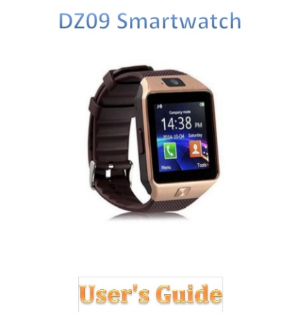 [הורדה] DZ09 Smartwatch מדריך למשתמש PDF קודי QR קודי קבצי .apk