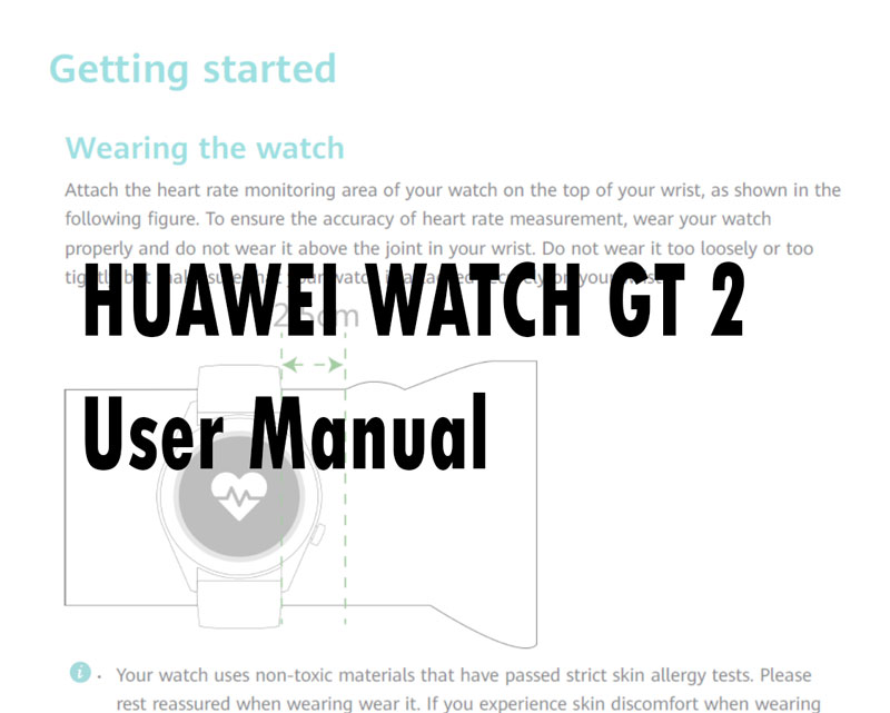 Huawe-Watch-GT2-Manual-Manual