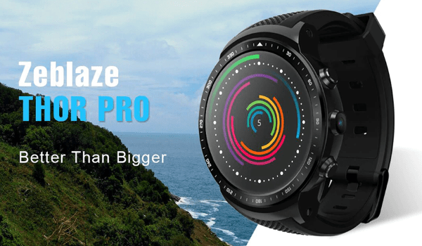 בדוק את ה- Zeblaze Thor Pro החדש - שעון חכם ספורטיבי לאנדרואיד
