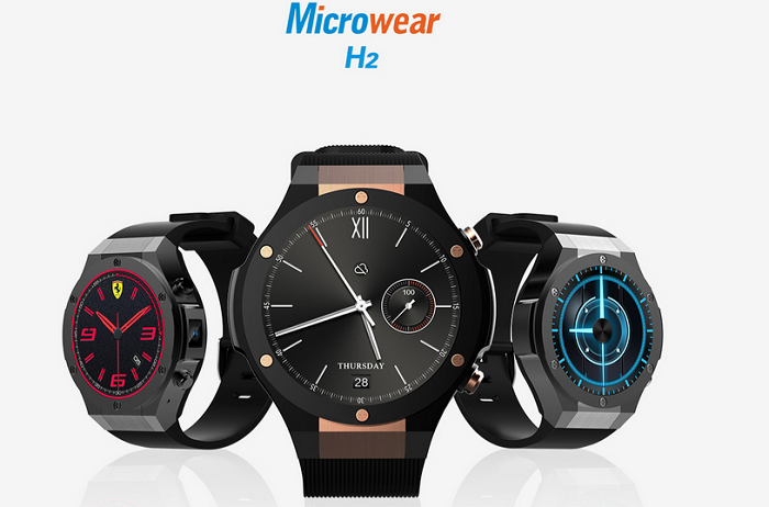 שעון חכם Microwear H2 3G - קוד קופון